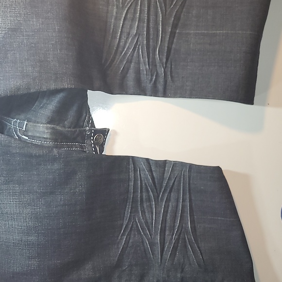 Rock and Roll Cowgirl Dark Denim Mid Rise Jeans (30X34) - Picture 11 of 15